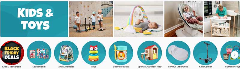 Storeus Kids & Toys Products offer coupon code