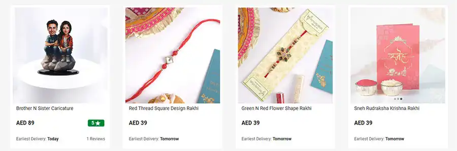 FNP Raksha Bandhan sale – 12% OFF coupon code NN6 for online gifts in UAE
