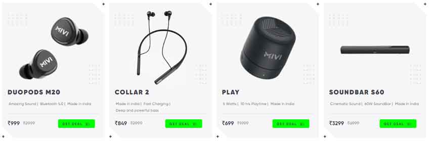 Mivi Deals of the day