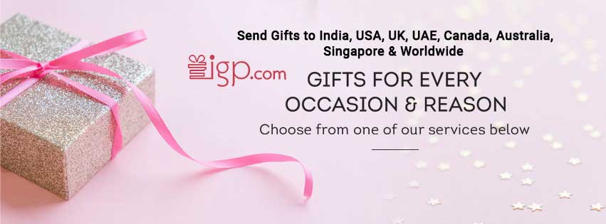 Send Gifts Online to USA, UK, Canada, Australia, and Worldwide from IGP