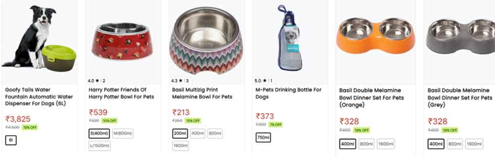 Pets Bowls & Feeders