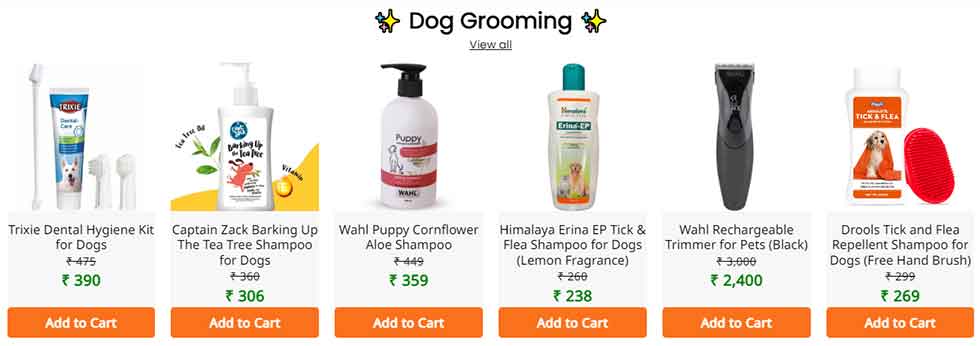 Supertails Pets Grooming products 