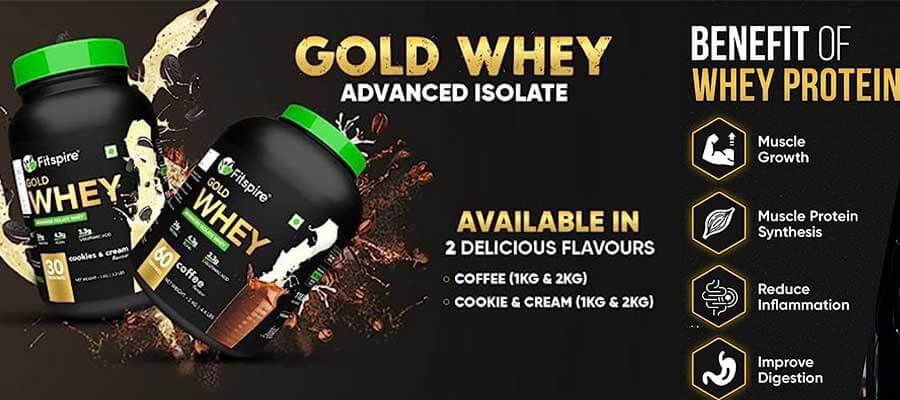fitspire gold whey protein review