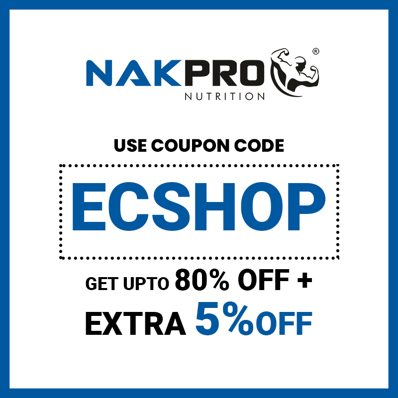 Nakpro Coupon Code India ECSHOP Extra 5% OFF